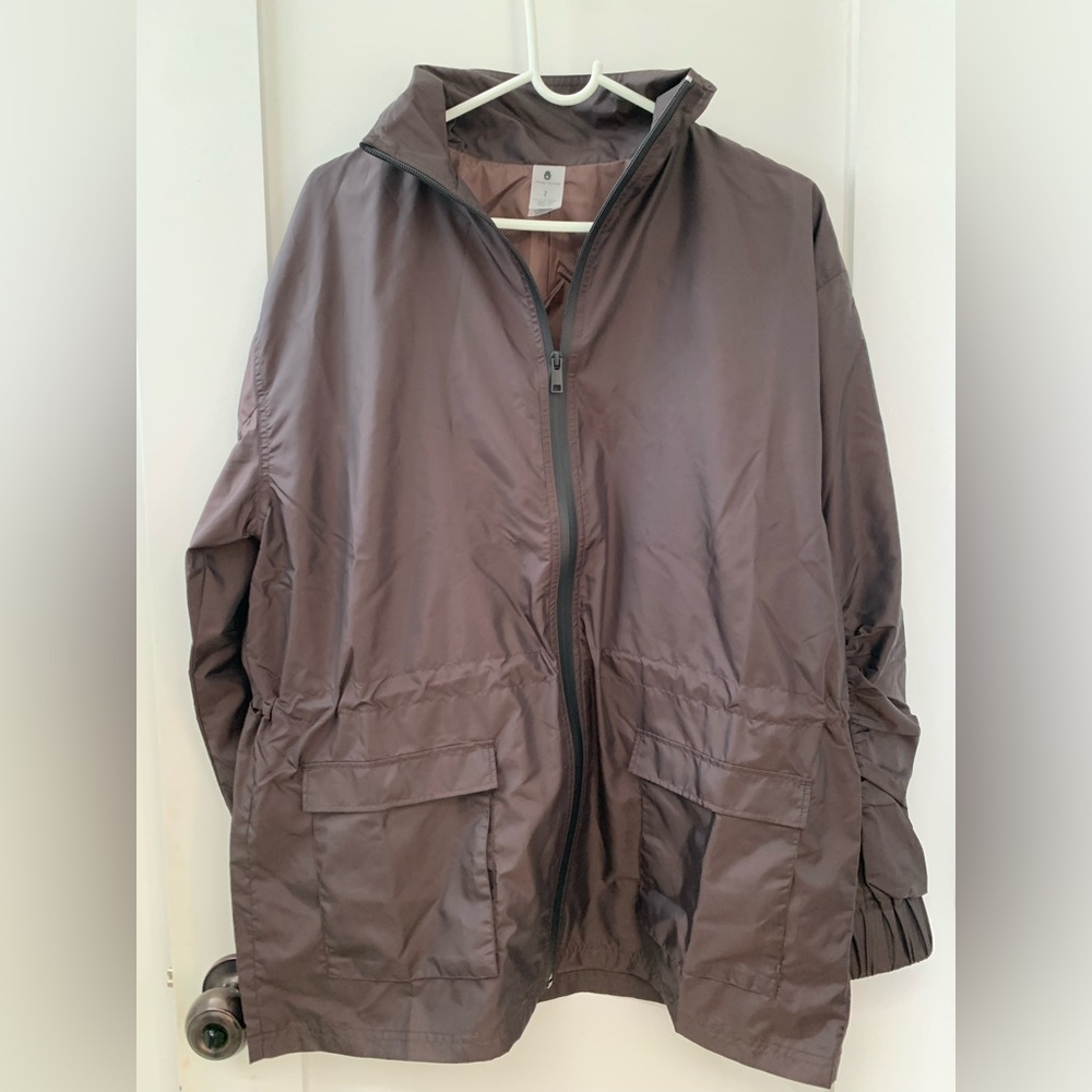 Spiritual Gangster windbreaker brown size smalll medium